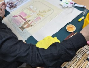 민화수업중﻿민화수업은&nbsp;매주 수요일 금요일 입니다.&nbsp;방문,상담은031-271-7701 입니다.카톡goldtree787문자문의도 가능합니다.&nbsp;